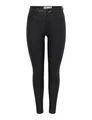 JDY Damen JDYnewthunder Coated High Skn PNT Noos Hose, Schwarz (Black), XS/L34