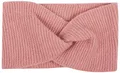 styleBREAKER Damen Feinstrick Stirnband mit Twist Knoten, warmes Winter Haarband, Headband 04026047, Farbe:Altrose