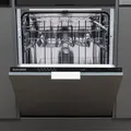 Telefunken Geschirrspüler vollintegrierbar 60 cm, Einbau Spülmaschine, 12 Maßgedecke, 6 Programme, AquaStop, GEV6012D - Schwarz