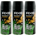 Axe Deo Body Spray Wild Mojito 3 x 150ml bis 48H Stunden Schutz 0% Aluminiumsalz