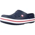 Crocs Crocband Clog, Männlich, Erwachsener, Navy, Rot, Weiß, Einfarbig, 43 - 44, Geschlossene Sandalen - Blau - 44,5