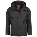 Höhenhorn 3-in-1-Funktionsjacke Arcalod Herren 3in1 Winterjacke Jacke Doppeljacke Wasserdicht schwarz M