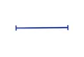 ESTEXO Klimmzugstange Reckstange 125 cm Turnstange Blau Kletterstange Turnreck Metall