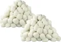 vhbw 2x 1000 g Filterbälle-Verpackung Ersatz für Bestway 58475 für Pool-Filteranlagen, Sandfilteranlagen - 50 mm