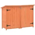 vidaXL Gartenhaus Garten-Geräteschuppen 128x42x91 cm Holz braun