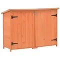 vidaXL Garten-Geräteschuppen 128x42x91 cm Holz