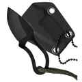 Mil-Tec Messer Neck Knife Halsmesser 9 cm mit Kette Mini Outdoor Nackenmesser