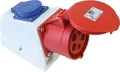 PCE CEE-Wandsteckdose Combo IP44 400V 32A + Schukosteckdose