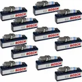 11x BOSCH Zündkerze Doppel Iridium für Opel Meriva B Großraumlimousine S10 1.4