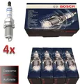 4x Bosch Zündkerzen 0242240707 FR6KII332S Opel Astra J Corsa D E Insignia 1.4