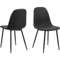 ebuy24 Celia Esszimmerstuhl Schwarz