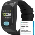 One Button Phone Senioren Smartwatch SOS Notrufuhr GPS Sturzerkennung Aktuelle Modell - Schwarz