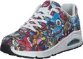 Skechers Uno-Color Doodle  Sneakers Laag - Overige - Maat 38