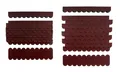 Mini Dachschindeln Weinrot,Bitumen, Pappe, Brunnendach, Insektenhotel, Vogelhaus