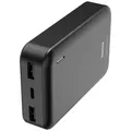 Hama Pocket 10 Powerbank 10000 mAh Fast Charge LiPo Anthrazit