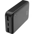 Hama Power Pack Pocket 10 mit 2 USB-A Ausgängen 10.000 mAh Anthrazit