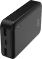 Hama Powerbank 201708 PowerPackPocket 10 Schwarz 10.000 mAh 2x USB A Port