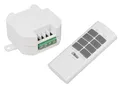 Funk-Schalter Set "Comfort" 1x Empfänger LED komp. + 1x Fernbedienung max. 2000W