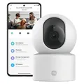 Cámara de Videovigilancia Xiaomi Smart Camera C201 1080p/ Visión Nocturna/ Control desde APP - Weiß