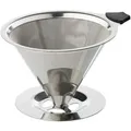 Cilio Kaffeefilter, Silber, Metall, Kunststoff, 9 cm, Kaffee & Tee, Tee- & Kaffeezubereitung, Kaffeebereiter