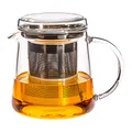 Trendglas Jena - FOR TWO - Teekanne 0,4 Liter mit Deckel und Edelstahlfilter (220051)