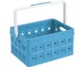 Square Klappbox 24 L, blau-weiß