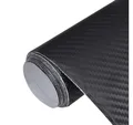 vidaXL Aufkleber Autofolien 2 Stk. 3D Schwarz 100x150 cm, (2tlg)