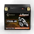 Lithium Motorrad Batterie 12V 700CCA LiFePO4 mit BMS für Motorräder ATV UTV