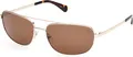 Timberland TB00045 32H shiny pale gold 66/18/150 Herren Sonnenbrillen