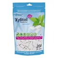 MIRADENT Xylitol Zahnpflegekaugummi Pfefferminze 200 g