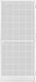 Schellenberg Fliegengittertür Premium, 100 x 215 cm, weiß, 70093