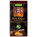 Rapunzel Bio 85 Prozent Kakao Bitterschokolade mit Kakao aus Bolivien, 80 g