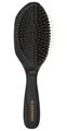 Olivia Garden Combo Wellenbürste, schwarzes Kissen mit schwarzen veganen Borsten, Premium-Haarstyling-Werkzeug