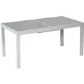 Merxx Gartentisch Rechteckig ausziehbar Grau 200 cm x 90 cm