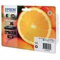 EPSON Inkjetpatrone Nr. 33XL schwarz, cyan, magenta, yellow