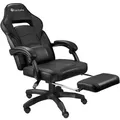 tectake Racing, Schwarz, Schwarz, Textil, 70x127.5x69 cm, Kinder- & Jugendzimmer, Jugendmöbel, Gamingstühle