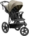 Hauck Dreirad-Kinderwagen Runner 3, olive, mit XXL-Lufträdern und Handbremse, bis 22 kg beslastbar