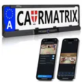 KI Solar Auto WLAN Rückfahrkamera im Nummernschild Kennzeichenhalter mit App