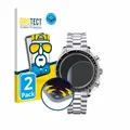 Full-Cover Schutz Folie für Omega Speedmaster Reduced (39 mm) 3D Curved Edge 2x