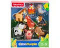 Mattel® Spielfigur Mattel GFL21 - Little People - Bauernhof-Set, 8 Tierfiguren