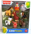 Fisher-Price Little People Bauernhoftiere Set , Set mit acht Figuren
