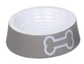 Nobby Keramik Napf Big Bone, grau Ø 24 x 7 cm, 0,7 l, 1 Stück