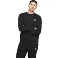 Nike Golf Pullover Club Fleece Crew, schwarz