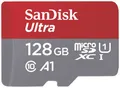 SanDisk Ultra + Adapter microSDXC-Karte 128 GB A1 Application Performance Class, UHS-Class 1