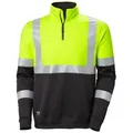 Helly Hansen Addvis Half Zip Sweatsh. Cl 1 - yellow - M