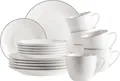 MÄSER Kaffeeservice FELISE, Kaffeeservice, Porzellan (18-tlg), 6 Personen, Porzellan, Geschirr-Set, Service