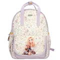 Depesche TOPModel Rucksack Cowgirl Lila Creme Model Motiv Blumenmuster