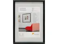 Kunststoff Bilderrahmen Design Frames schwarz, 60 x 80 cm  Bilderrahmen