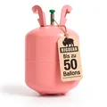 Ballongas Helium Balloon Gas für bis zu 50 Luftballons Helium Gasflasche XXL