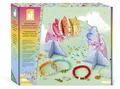 Janod Schmuck Bastelset - 7 Armbänder mit Regenbogenhalter basteln